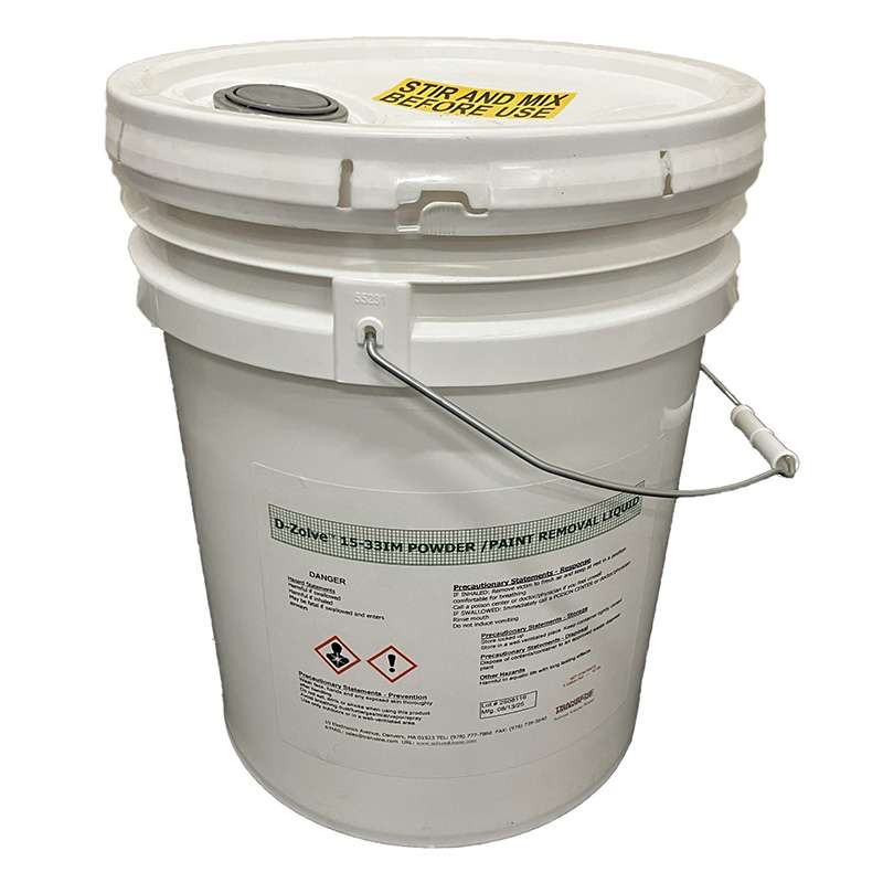D-Zolve 15-33IM Immersion Aircraft Depainter, 5 Gallon/Pail
